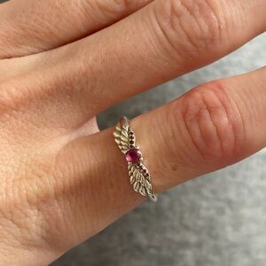 Discontinued Pandora Angel Wing Ring